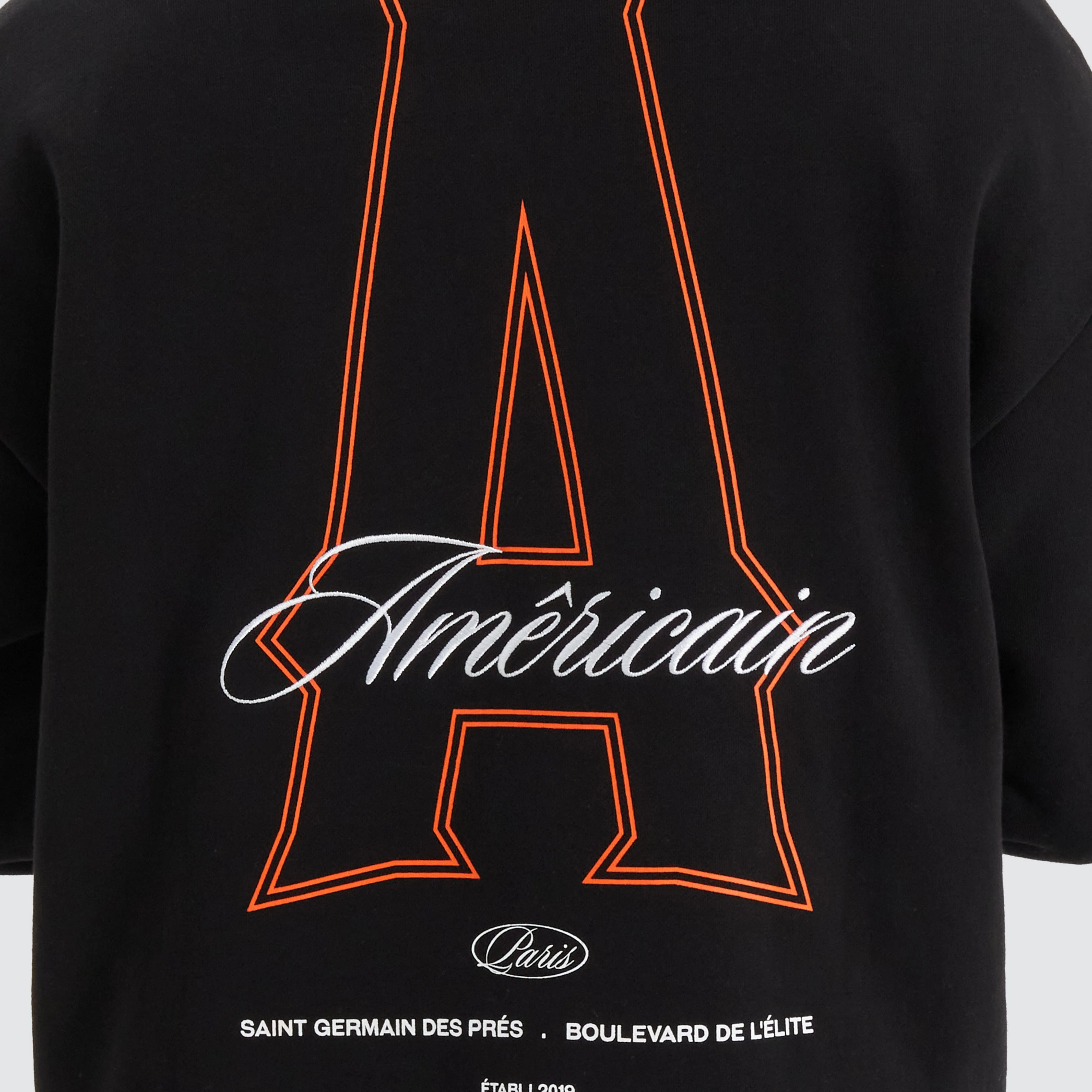 Redvers Heavy Relaxed Hoodie Jet Black