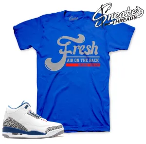 Retro 3 True Blue Fresh Air Shirt
