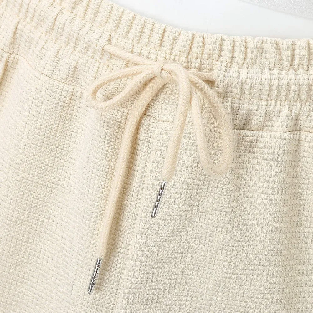 Street Plaid Straight Pencil Pants