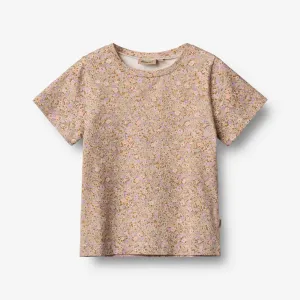 T-Shirt S/S Manna - lilac flower meadow