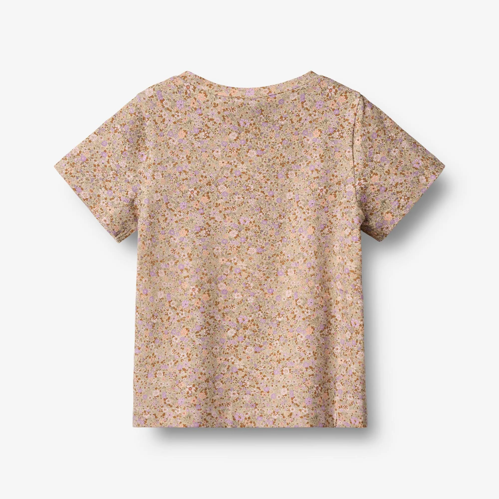 T-Shirt S/S Manna - lilac flower meadow