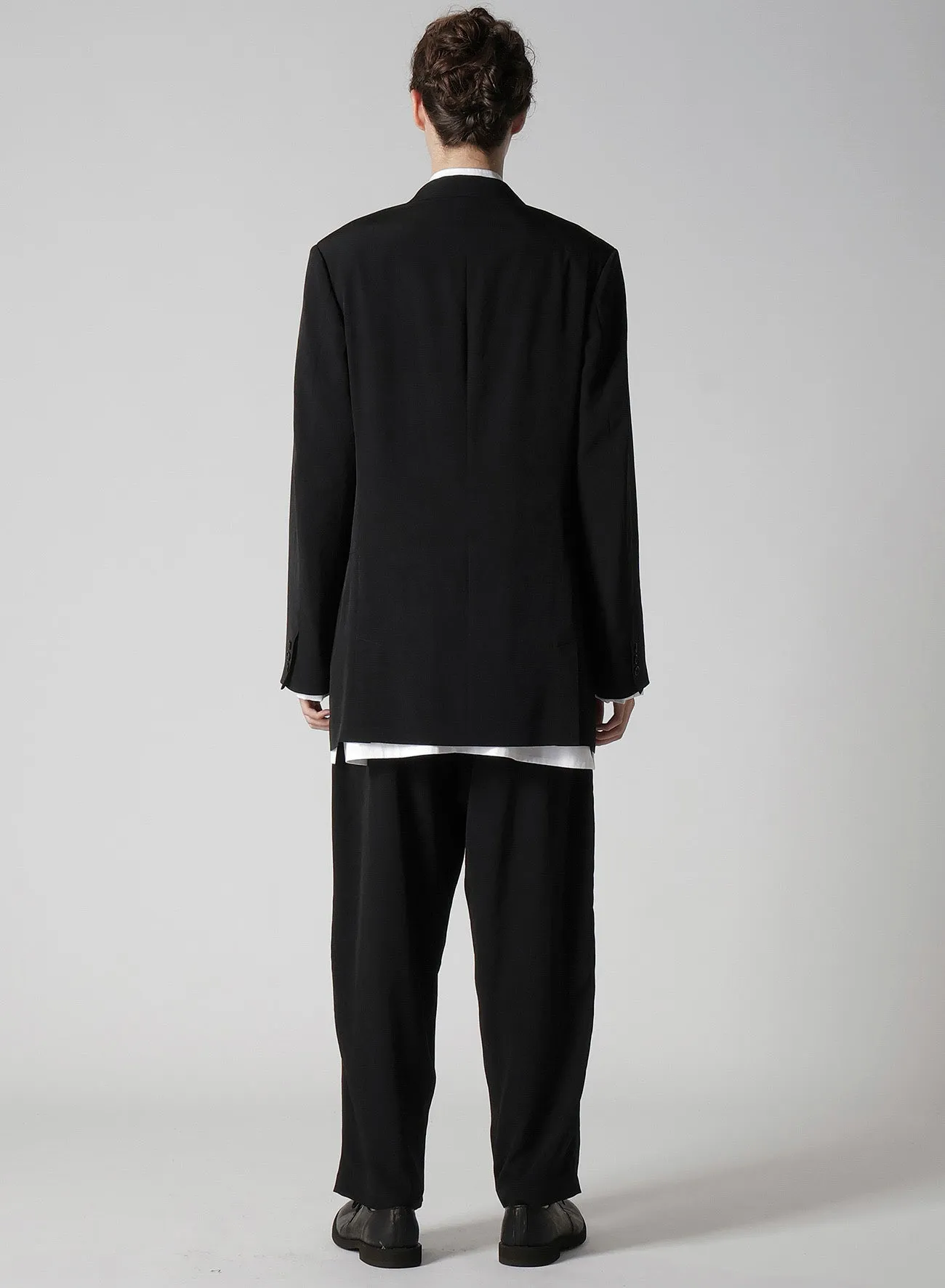 TA TUXEDO PARALLEL PANELED JACKET