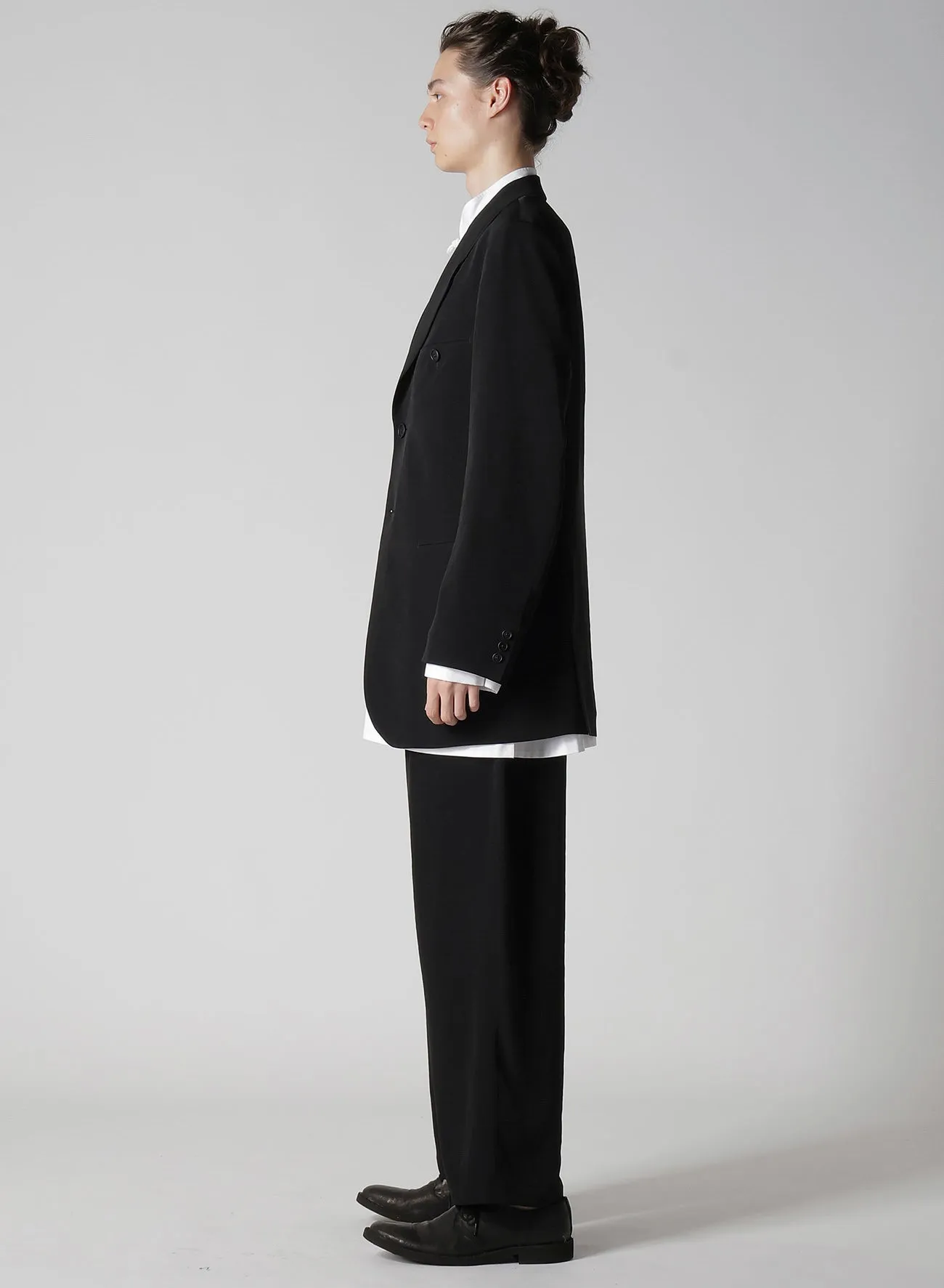 TA TUXEDO PARALLEL PANELED JACKET