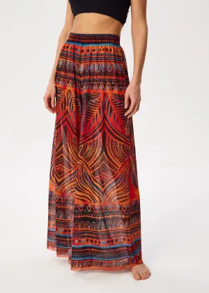 Tribal Africa Tattoo Palazzo Pants  Style, Comfort, and Sun Protection