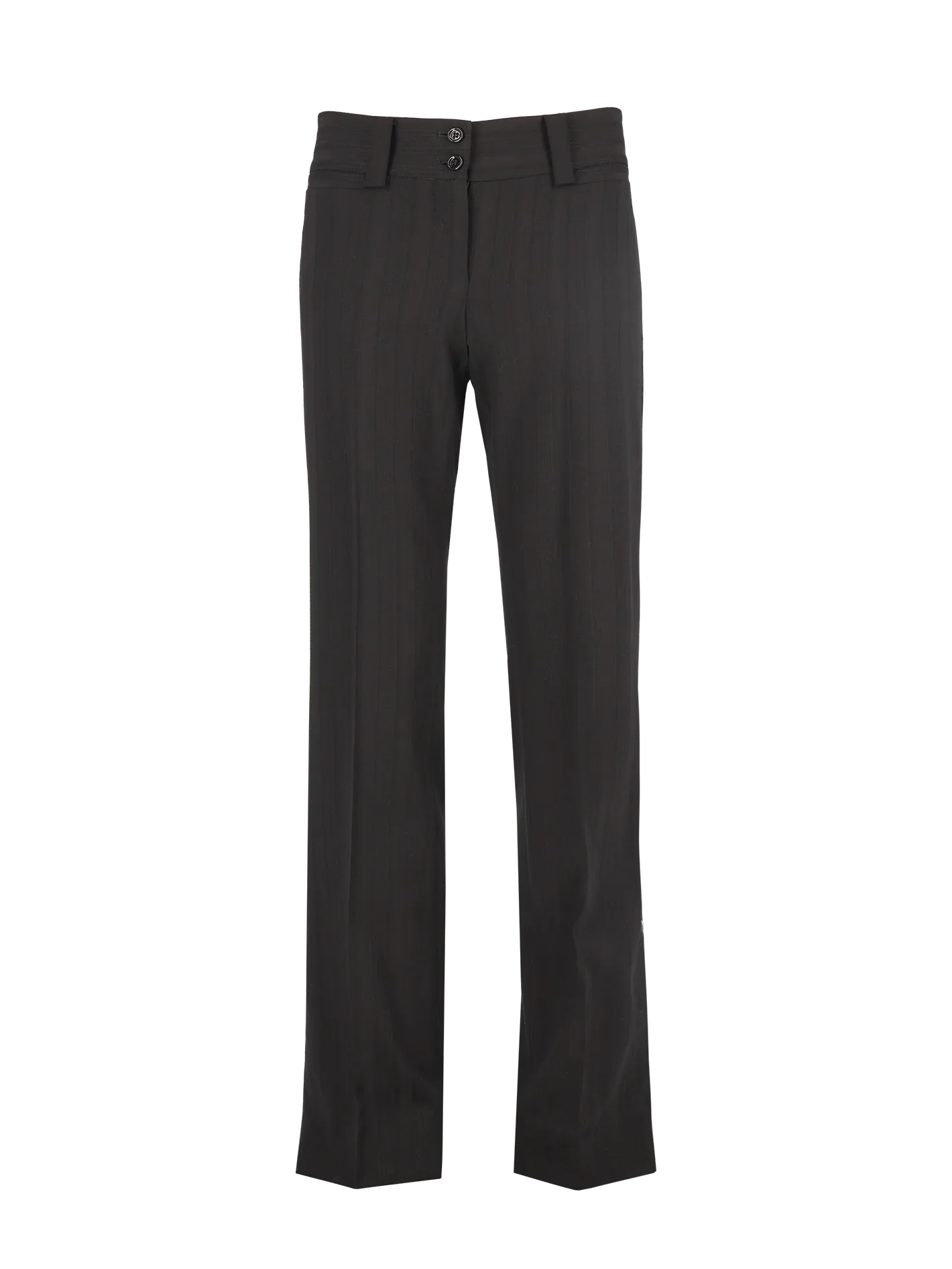 virgin wool jacquard trouser suit
