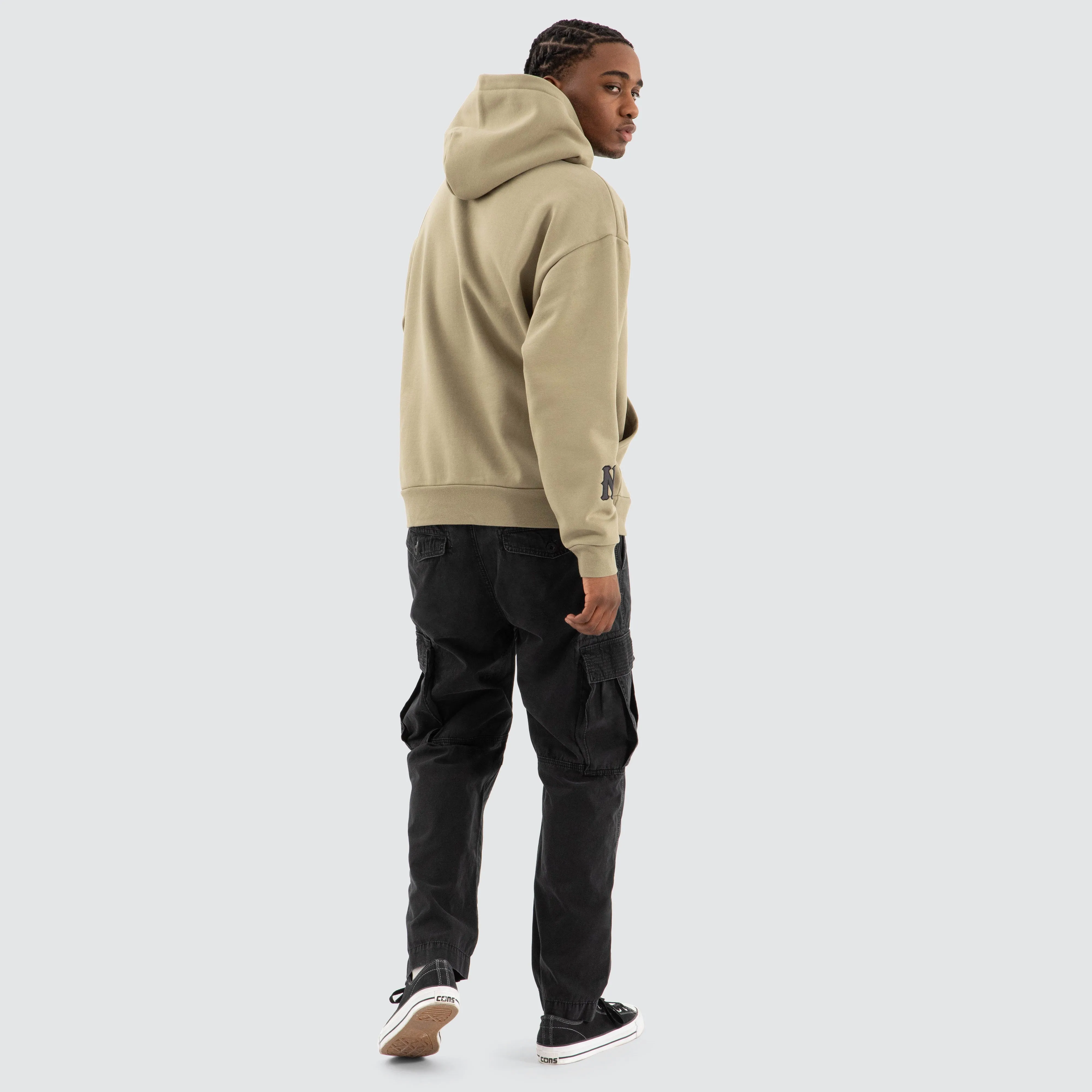 Warrior Relaxed Hoodie Khaki Green