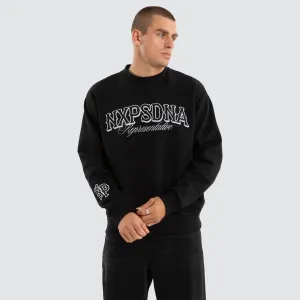 Warrior Relaxed Jumper Jet Black