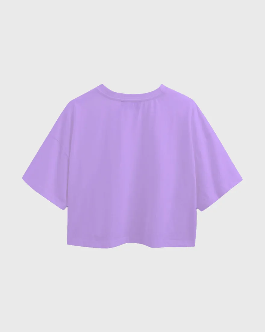 Womens Oversized Cropped TShirt Movies Batman