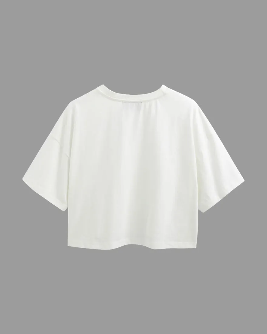 Womens Oversized Cropped TShirt Movies Batman